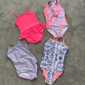 7/8 years old swimming suit lot